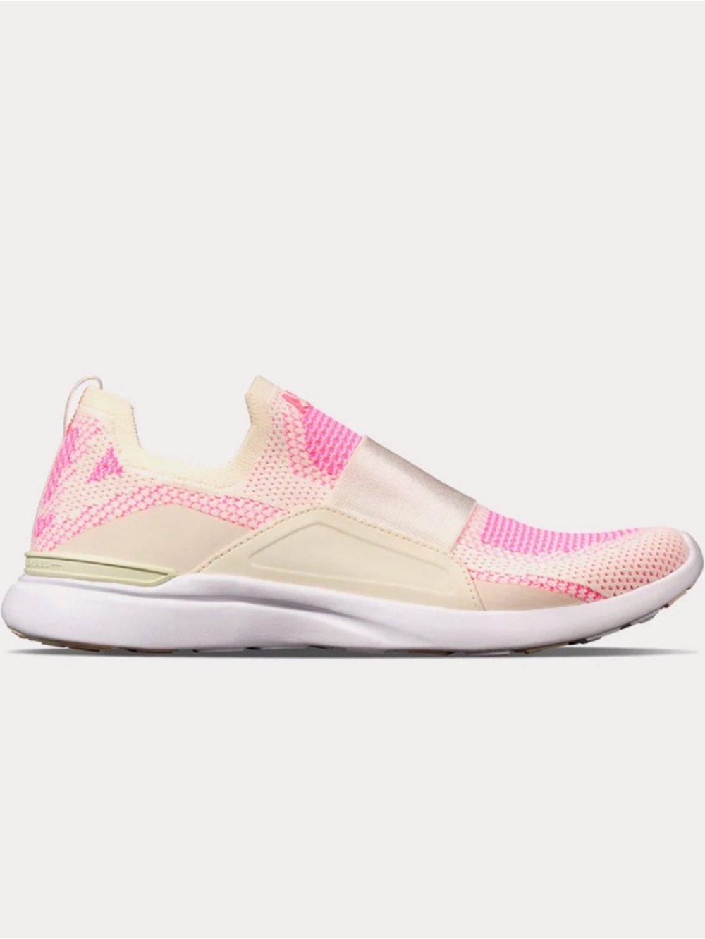 Athletic Propulsion Labs - TechLoom Bliss Pristine / Fusion Pink Running Shoes.